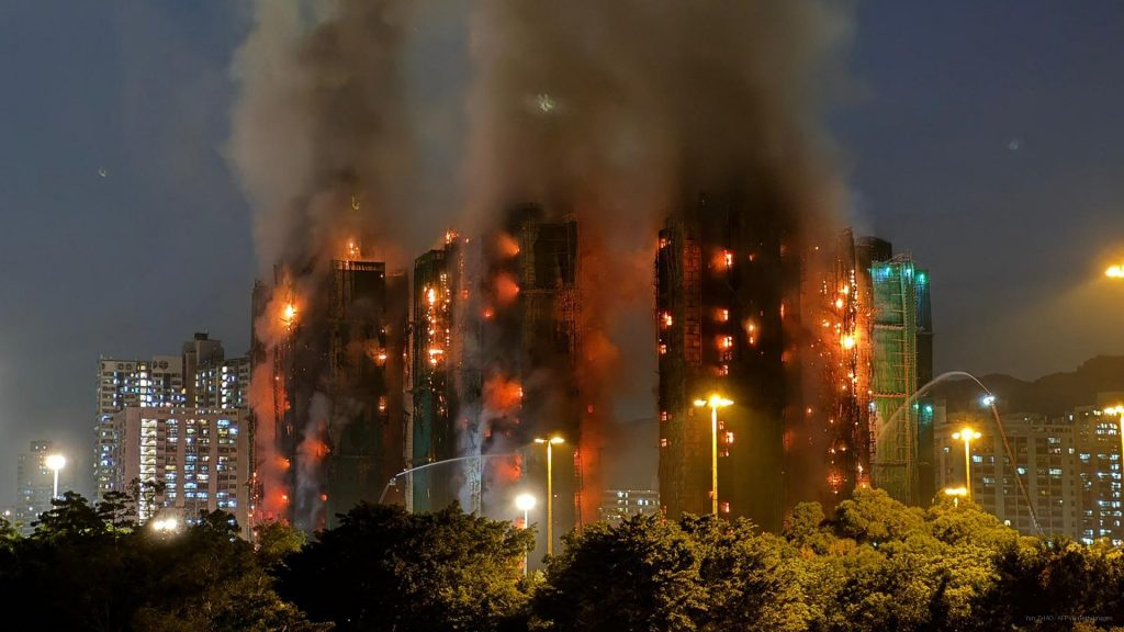 13 killed in fire at Hong Kong high-rise complex
