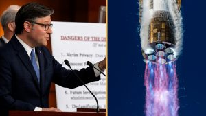 How much can DOJ redact Epstein files? And Blue Origin’s rocket fuel explained