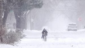 Third winter storm to ‘bomb out’ as heavy snow and deep freeze hit millions