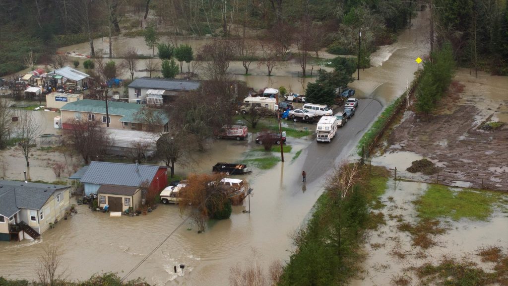 Evacuations underway as historic flooding hits Washington state