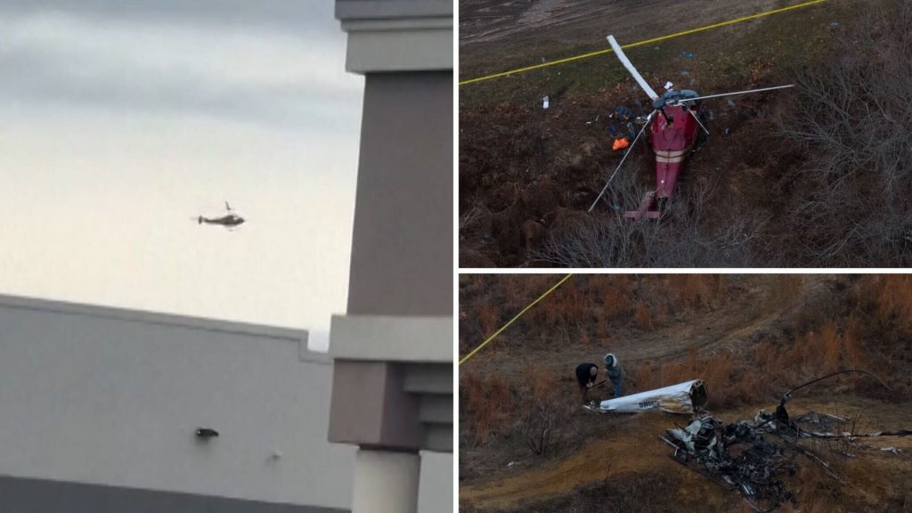 New video shows deadly midair helicopter collision in New Jersey