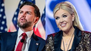 Erika Kirk endorses JD Vance for president in 2028