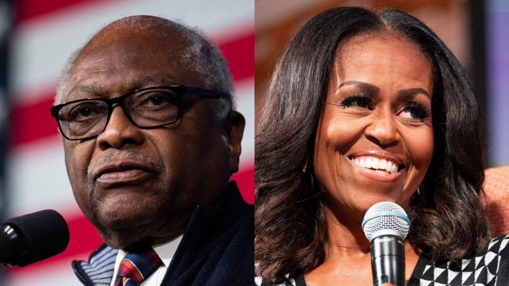 Clyburn backs Michelle Obama: ‘We are not ready’ for female president