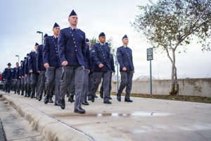 Latest class of guardians first to don new dress uniform at graduation