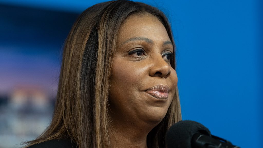 DOJ expected to seek new indictment of Letitia James: Report