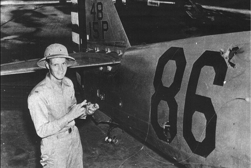 The pajama pilot over Pearl Harbor