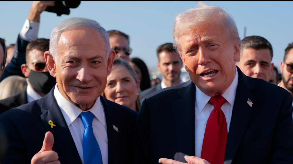 Netanyahu and Trump meet at Mar-a-Lago to repair strained ties