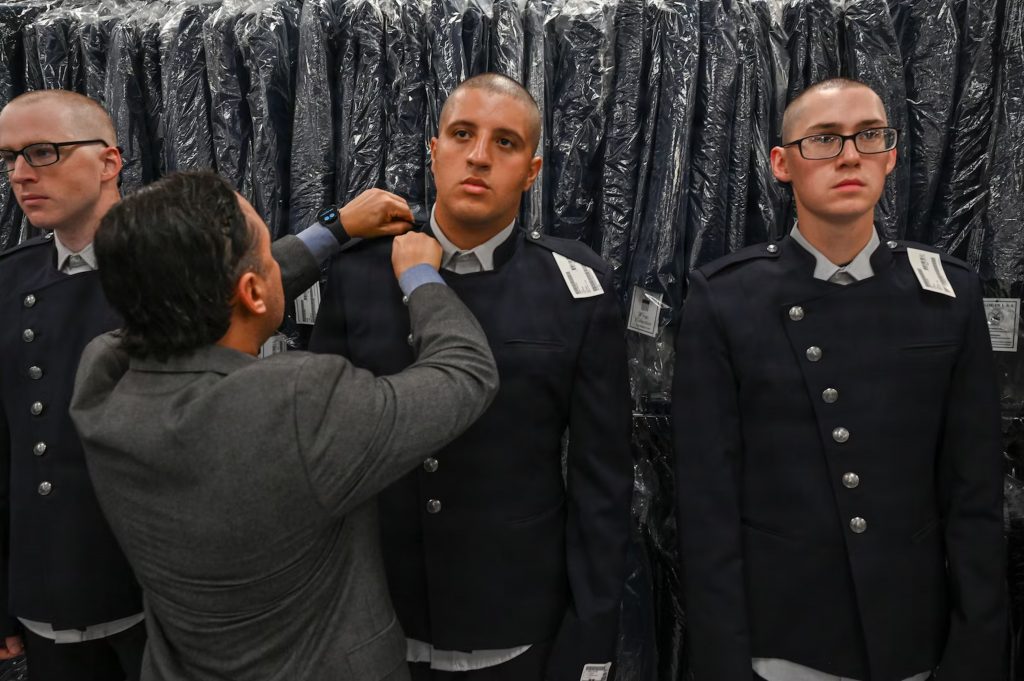 Space Force trainees first to don new dress uniform in graduation