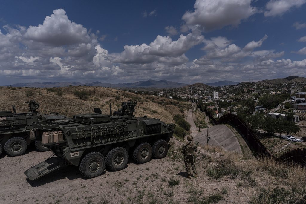 Trump administration adds militarized zone in California along border