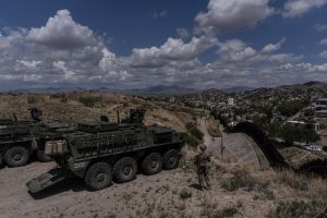 Trump administration adds militarized zone in California along border