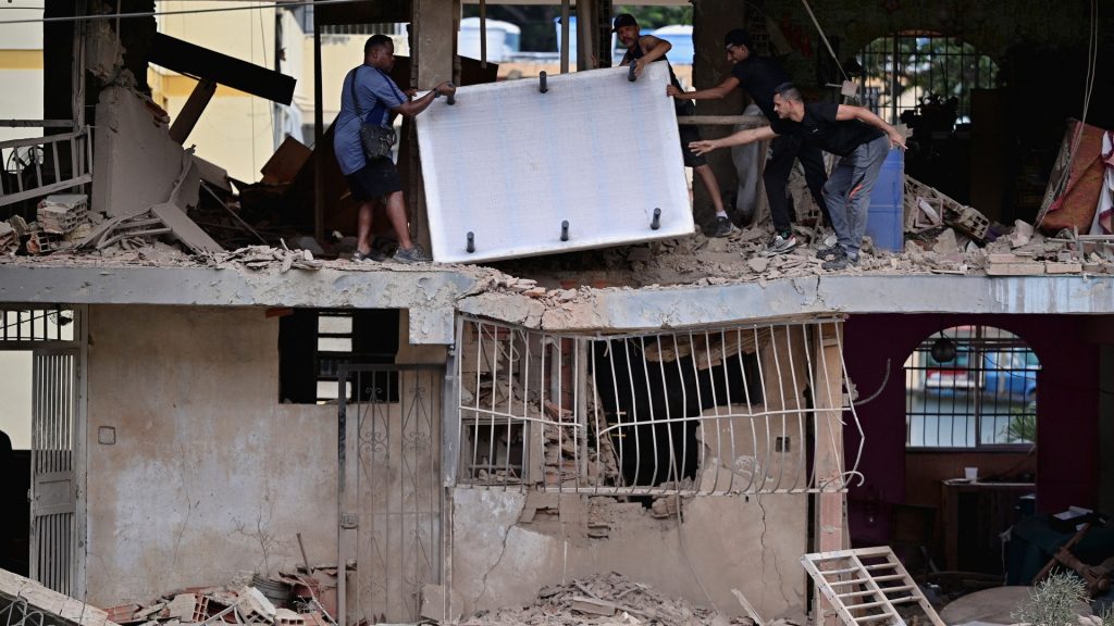 Homes in Venezuela destroyed after US strike