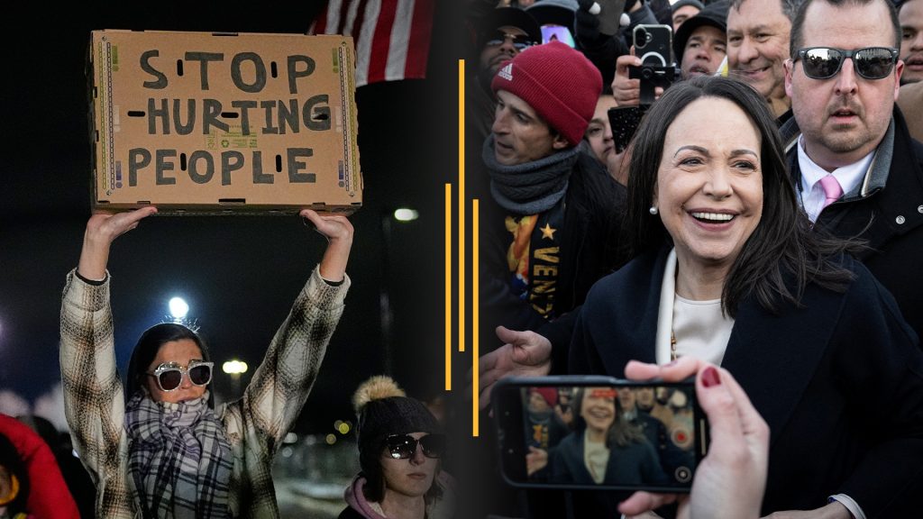 Trump weighs Insurrection Act in Minnesota; Machado hands over Nobel Peace Prize