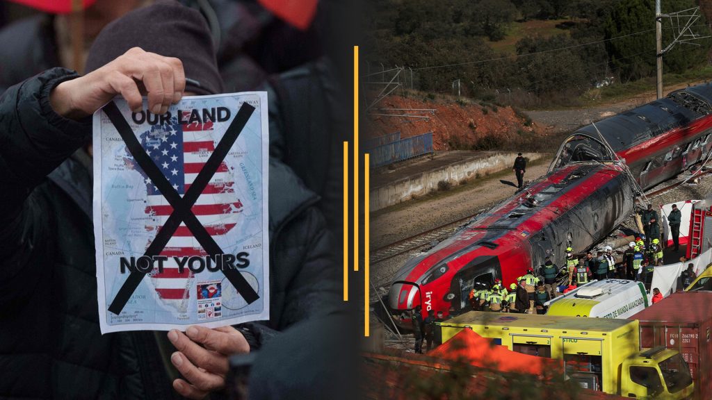 Europe weighs response to Trump; Spain train crash kills dozens