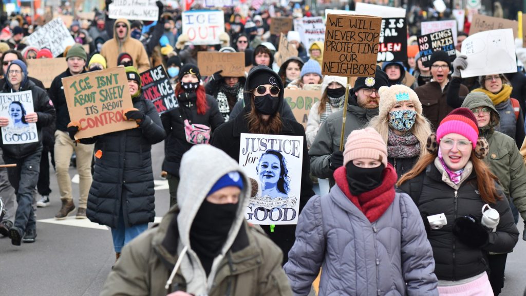 Anti-ICE protests held nationwide after killing of Renee Good