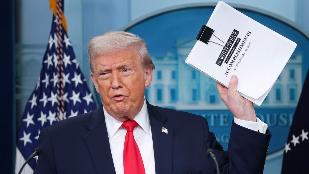 A slowed inflation rate, higher costs at the supermarket: Trump’s second first year