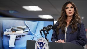 WATCH: Democrats threaten impeachment as two GOP senators call on Noem to resign