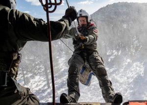 Navy crew helped rescue F-16 pilot after ejection over California