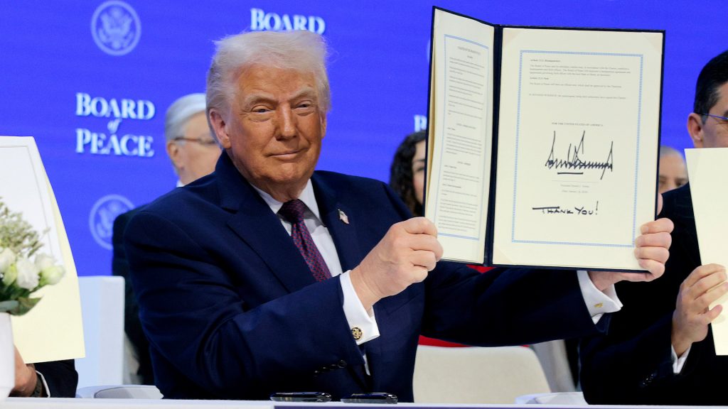 At the ‘Board of Peace,’ power belongs to Trump 