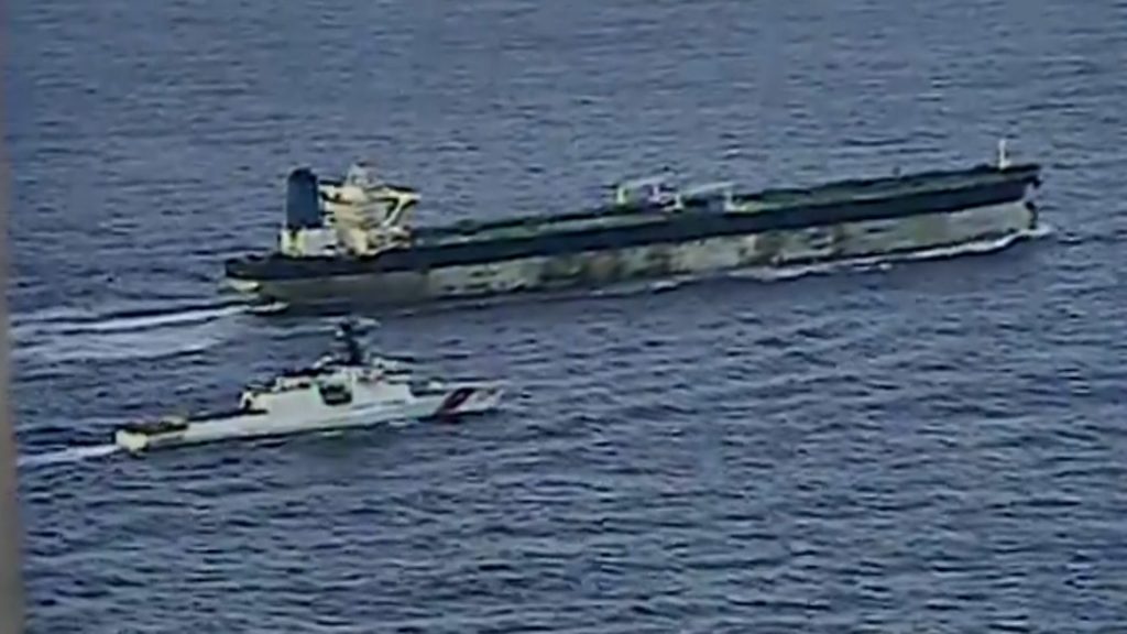 New Coast Guard video shows pursuit of sanctioned oil tanker Bella 1