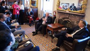 Senate advances measure to rein in Trump in Venezuela