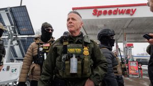 Border Patrol chief Greg Bovino exiting Minneapolis after second fatal shooting