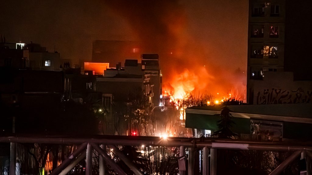 Trump weighs ‘strong options’ as Iranian death toll climbs