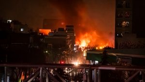 Trump weighs ‘strong options’ as Iranian death toll climbs