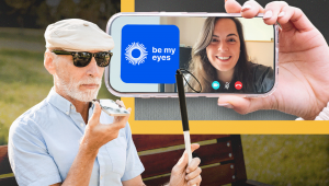 Why millions are volunteering to be ‘eyes’ for strangers