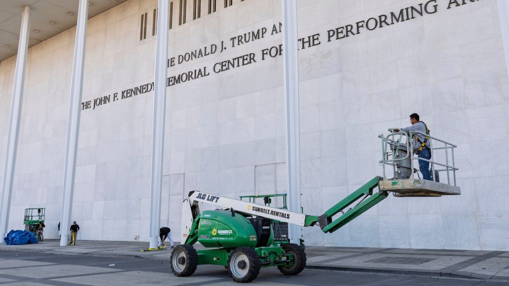Trump says Kennedy Center will close for two-year renovation