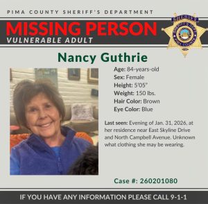 Gloves found in Nancy Guthrie search may match suspect in video