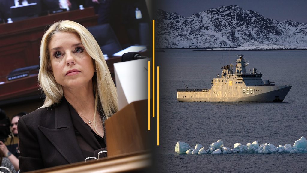 Bondi defends DOJ in heated Epstein hearing; NATO expands Arctic effort