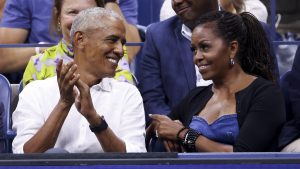 Obama condemns video Trump posted showing him, Michelle Obama as apes