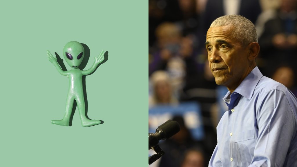 ‘They’re real:’ Obama sparks alien buzz in podcast exchange 