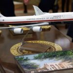 Air Force One drops Kennedy-era blue for Trump color scheme: Reports