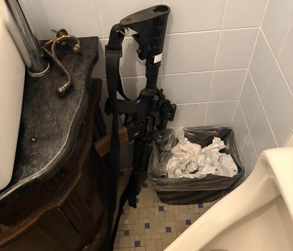 Louisiana National Guardsman leaves M4 carbine in Bourbon Street bathroom