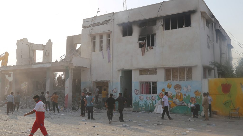 Iran says US-Israeli strike kills 175 at girls’ school, UN condemns