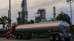 Gas hits $3.20 as Trump promises oil tankers safe passage around Iran