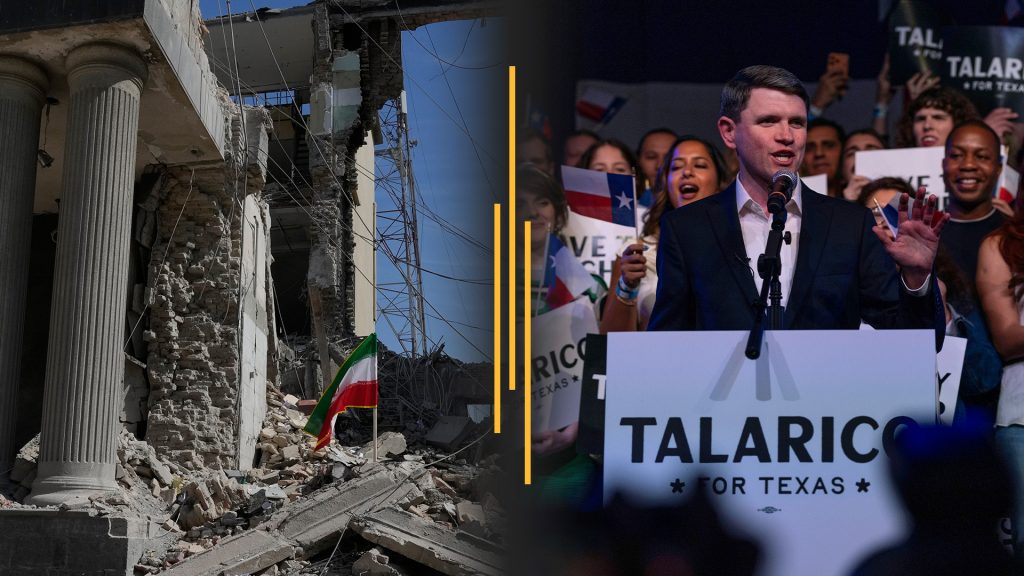 Iran war intensifies, Khamenei son emerges; Talarico wins Texas primary
