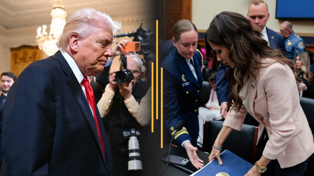 Trump wants say in Iran’s successor; Did Noem’s testimony cost her job?