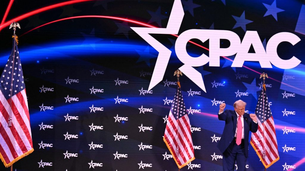 CPAC opens without Trump as Iran war splits MAGA voices