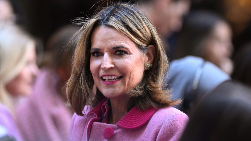 Savannah Guthrie to return to ‘Today’ on April 6 