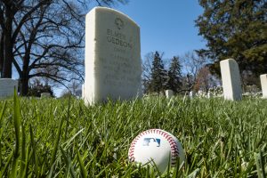 The Nationals honor baseball players turned citizen soldiers in Arlington tribute