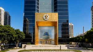 Trump unveils renderings for Miami presidential library, museum