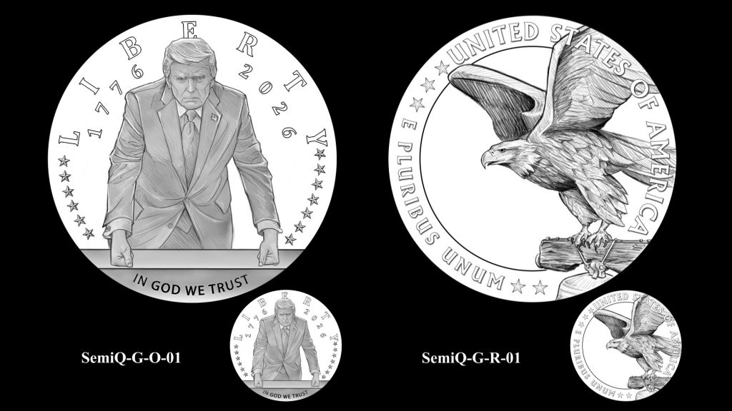 Trump-approved gold coin moves forward for 250th anniversary