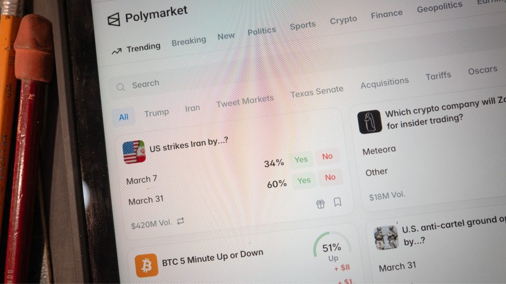 Democrats eye prediction market laws after massive Iran war bet pays off