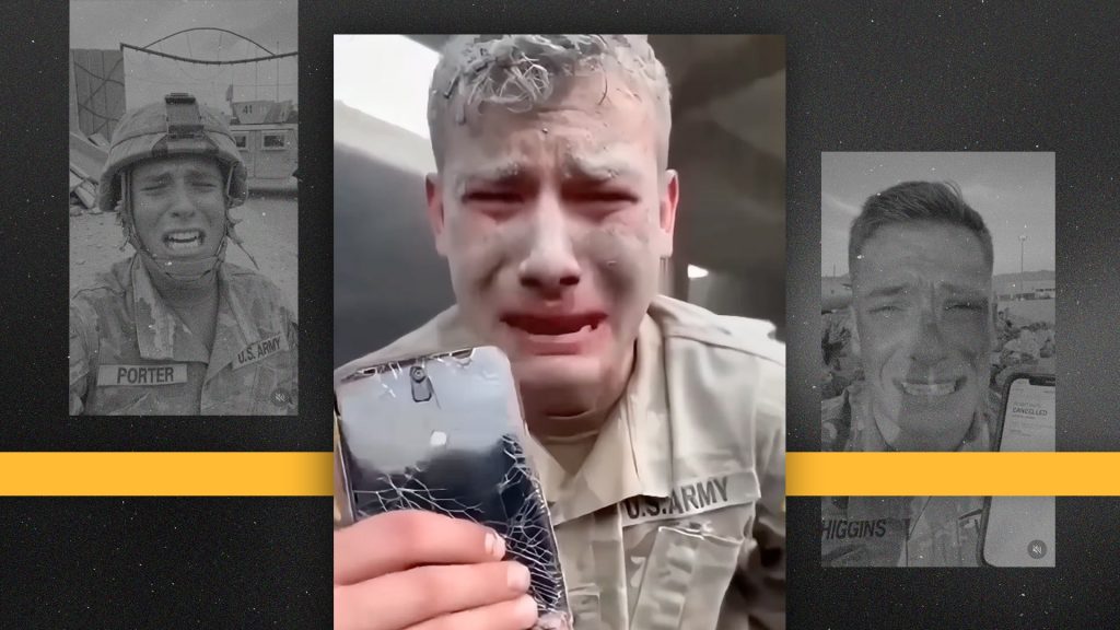 A crying ‘soldier’ and an ‘Army girl’ show how AI manipulates our emotions