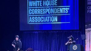 Trump uninjured, suspect in custody after after shots fired at White House correspondents’ dinner