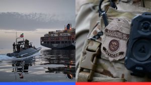 Pentagon denies Iran blockade breach; CPB officer charged in protest assault