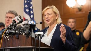 Maine Gov. Janet Mills suspends Senate campaign, clearing way for progressive to challenge GOP incumbent