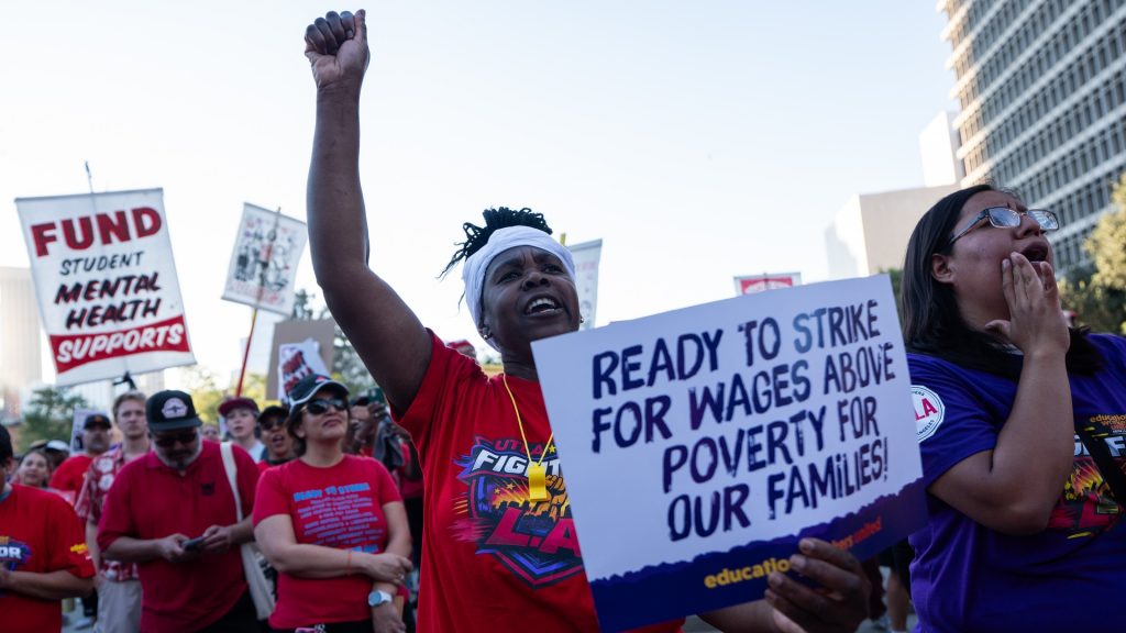 Los Angeles teachers reach deal for a raise but could still strike